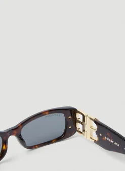 Men Balenciaga Sunglasses^Dynasty Rectangle Sunglasses