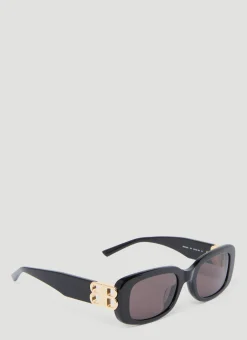 Men Balenciaga Sunglasses^Dynasty Square Sunglasses