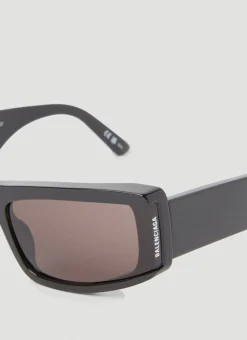 Men Balenciaga Sunglasses^Edgy Rectangle Sunglasses