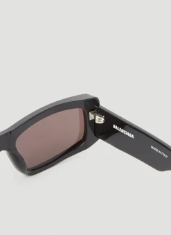 Men Balenciaga Sunglasses^Edgy Rectangle Sunglasses