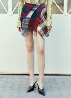 Eira Tarten Mini Skirt>Rave Review New