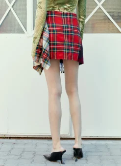 Eira Tarten Mini Skirt>Rave Review New
