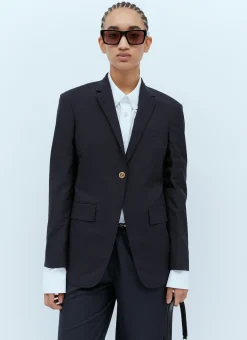 Elongated Single Breasted Wool Blazer></noscript>Thom Browne Sale