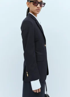 Elongated Single Breasted Wool Blazer></noscript>Thom Browne Sale