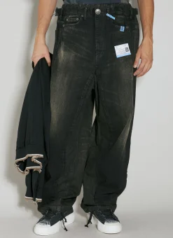 Men Maison Mihara Yasuhiro Jeans^Embedded Denim Jeans