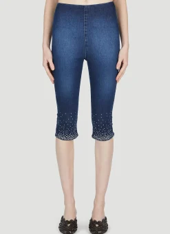 Embellished Capri Jeans>AVAVAV Hot
