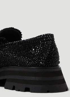 Embellished Platform Loafers><noscript><img width=