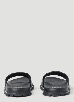 Embossed Logo Leather Slides></noscript>Marc Jacobs Online