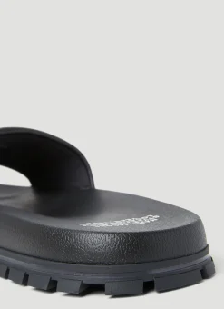 Embossed Logo Leather Slides></noscript>Marc Jacobs Online