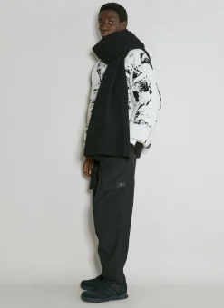 Men Y-3 Scarves^Embossed Logo Scarf