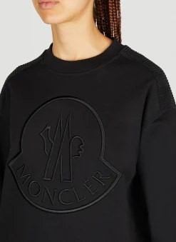 Embossed Logo Sweatshirt></noscript>Moncler Online