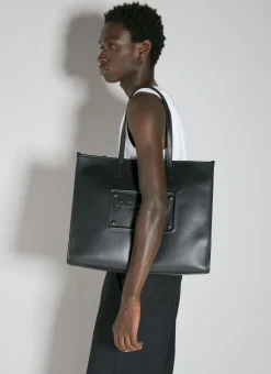Men Dolce & Gabbana Tote Bags^Embossed Logo Tote Bag