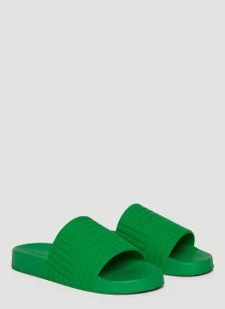 Embossed Rubber Slides>Bottega Veneta Sale