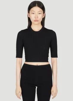 Embroided Logo T-Shirt>Paco Rabanne Outlet