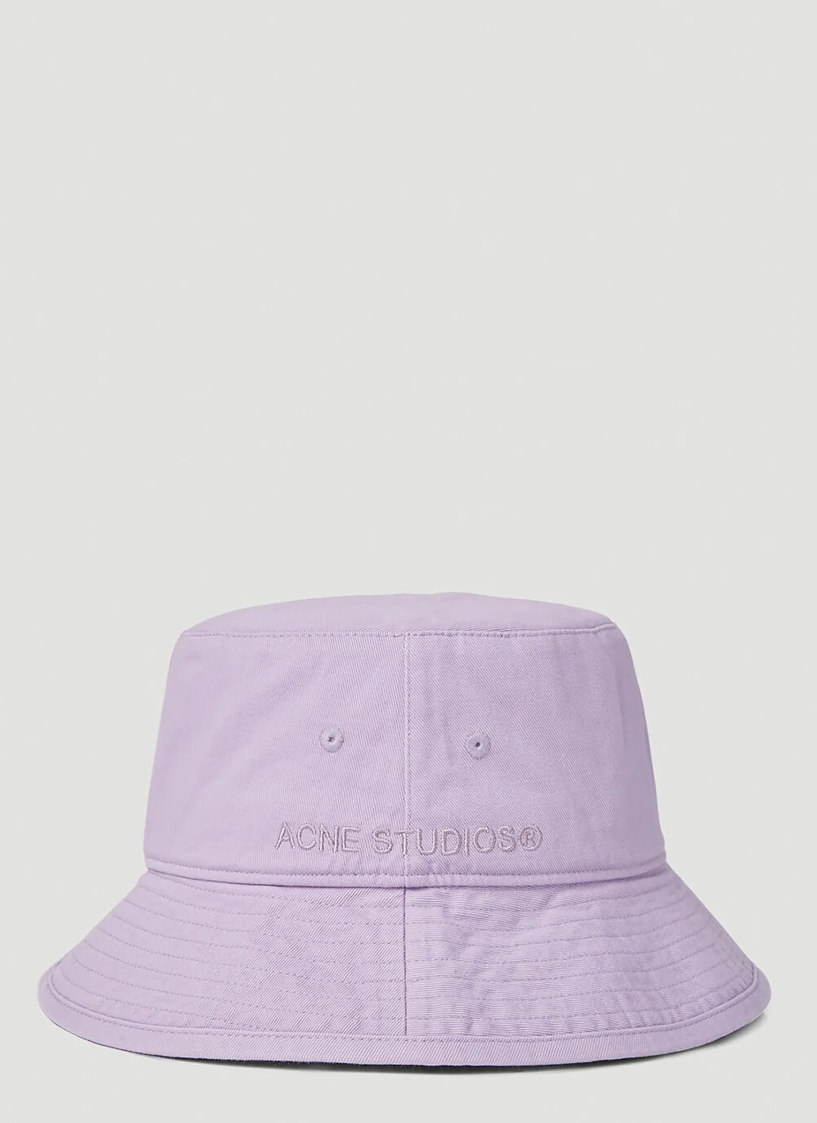 Men Acne Studios Hats^Embroidered Logo Bucket Hat