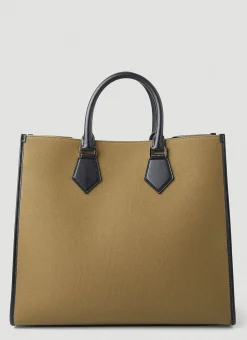 Men Dolce & Gabbana Tote Bags^Embroidered Logo Tote Bag