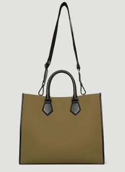 Men Dolce & Gabbana Tote Bags^Embroidered Logo Tote Bag