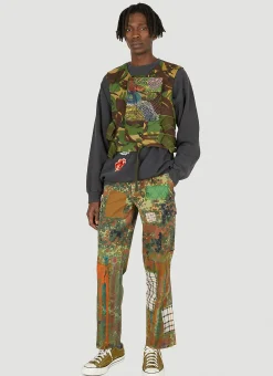 Men DRx FARMAxY FOR LN-CC Tops^Embroidered Military Vest