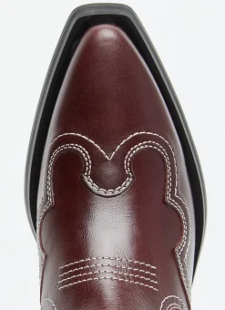Embroidered Western Boots></noscript>GANNI Hot