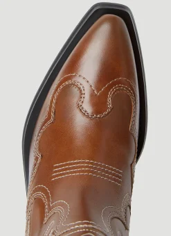 Embroidered Western Boots></noscript>GANNI Outlet