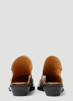 Embroidered Western Mules></noscript>GANNI Discount