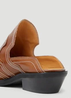 Embroidered Western Mules></noscript>GANNI Discount