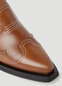 Embroidered Western Mules></noscript>GANNI Discount