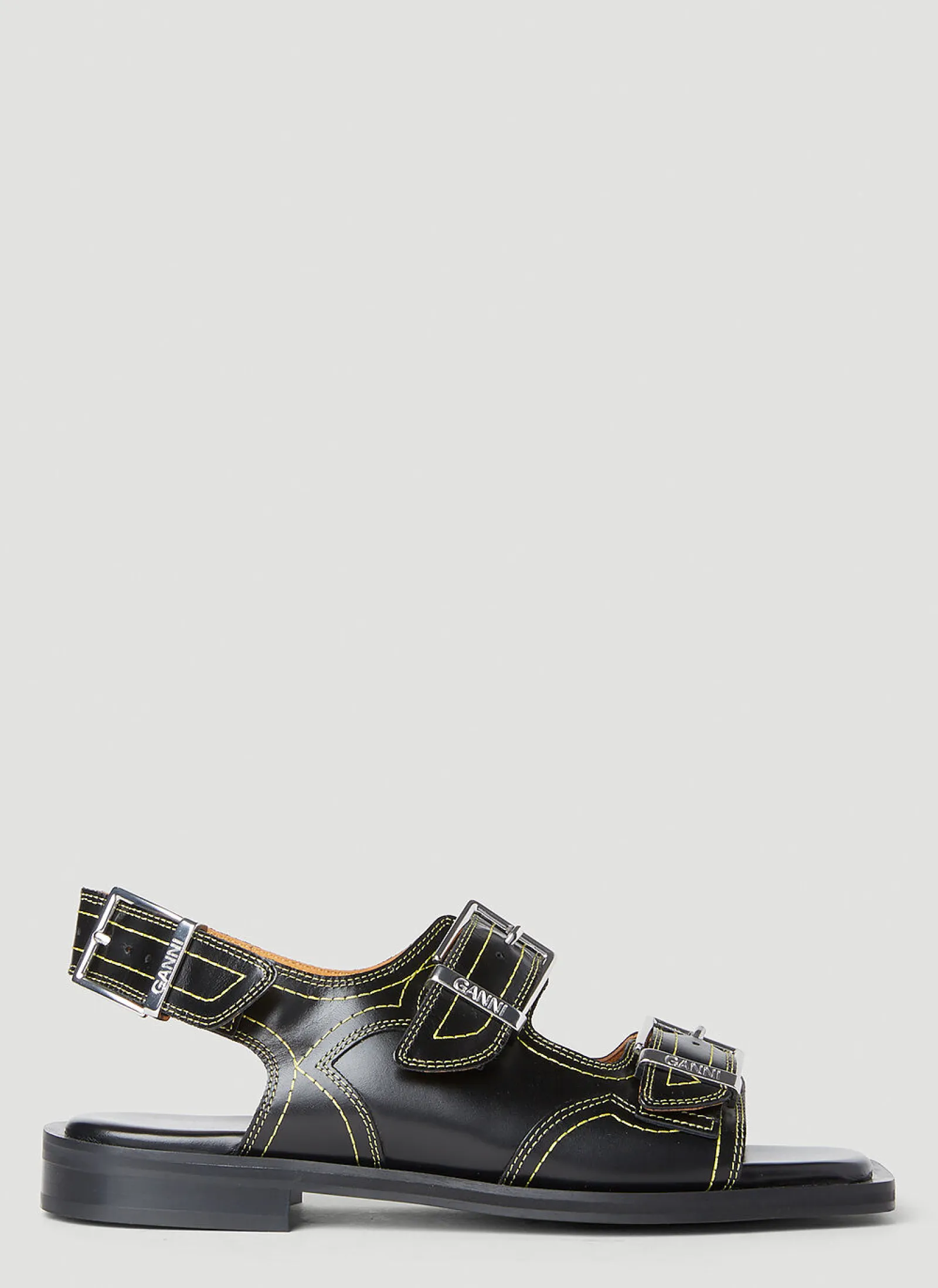 Embroidered Western Sandals>GANNI Clearance