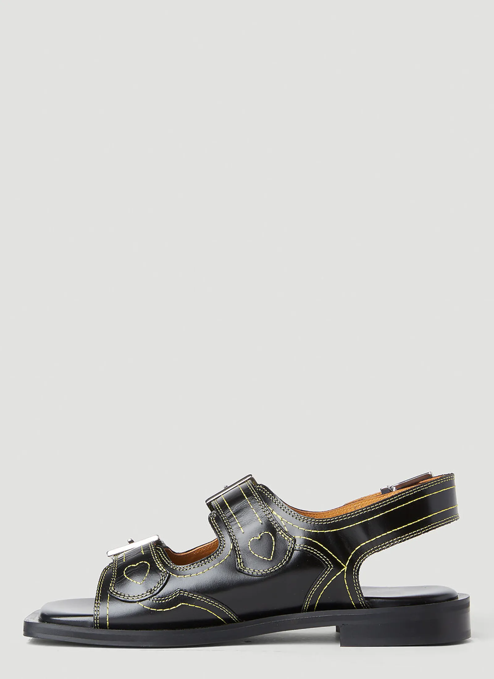 Embroidered Western Sandals>GANNI Clearance