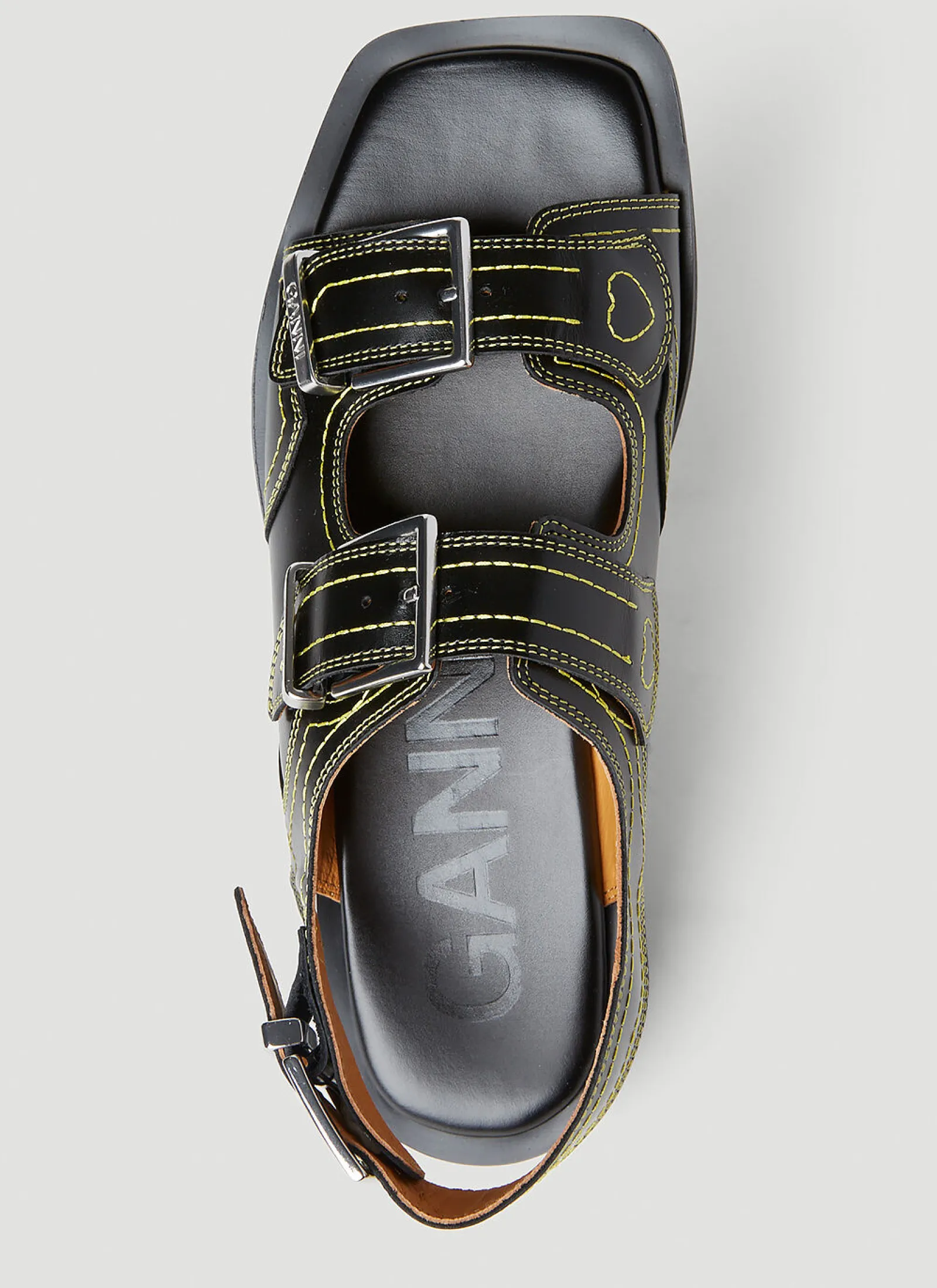 Embroidered Western Sandals>GANNI Clearance