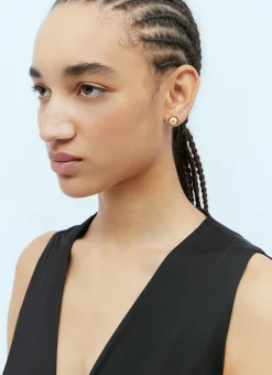 Men Versace Jewellery^Enamel Medusa Stud Earrings