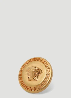Men Versace Jewellery^Enamel Medusa Stud Earrings