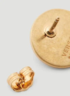 Men Versace Jewellery^Enamel Medusa Stud Earrings