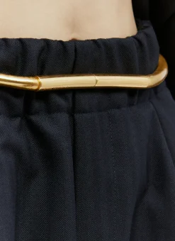 Men Dries Van Noten Belts^Engraved Leather Belt