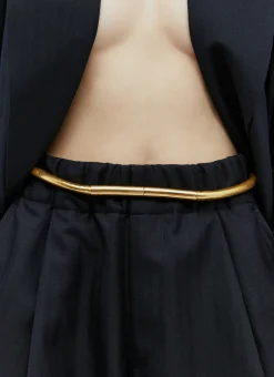 Men Dries Van Noten Belts^Engraved Leather Belt