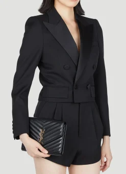 Envelope Logo Clutch>Saint Laurent Hot