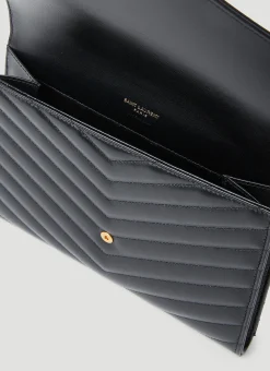 Envelope Logo Clutch></noscript>Saint Laurent Hot
