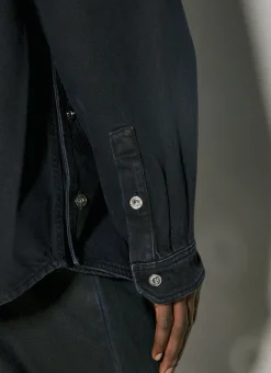 Men Y/Project Shirts^Evergreen Snap Off Denim Shirt