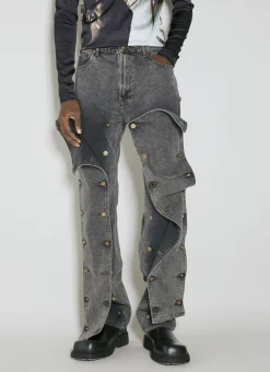 Men Y/Project Jeans^Evergreen Snap Off Jeans