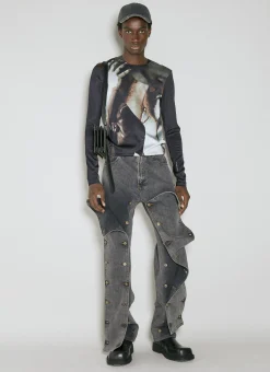 Men Y/Project Jeans^Evergreen Snap Off Jeans