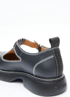 Everyday Buckle Mary Jane Flats></noscript>GANNI New