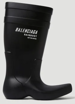Men Balenciaga Boots^Excavator Rain Boots