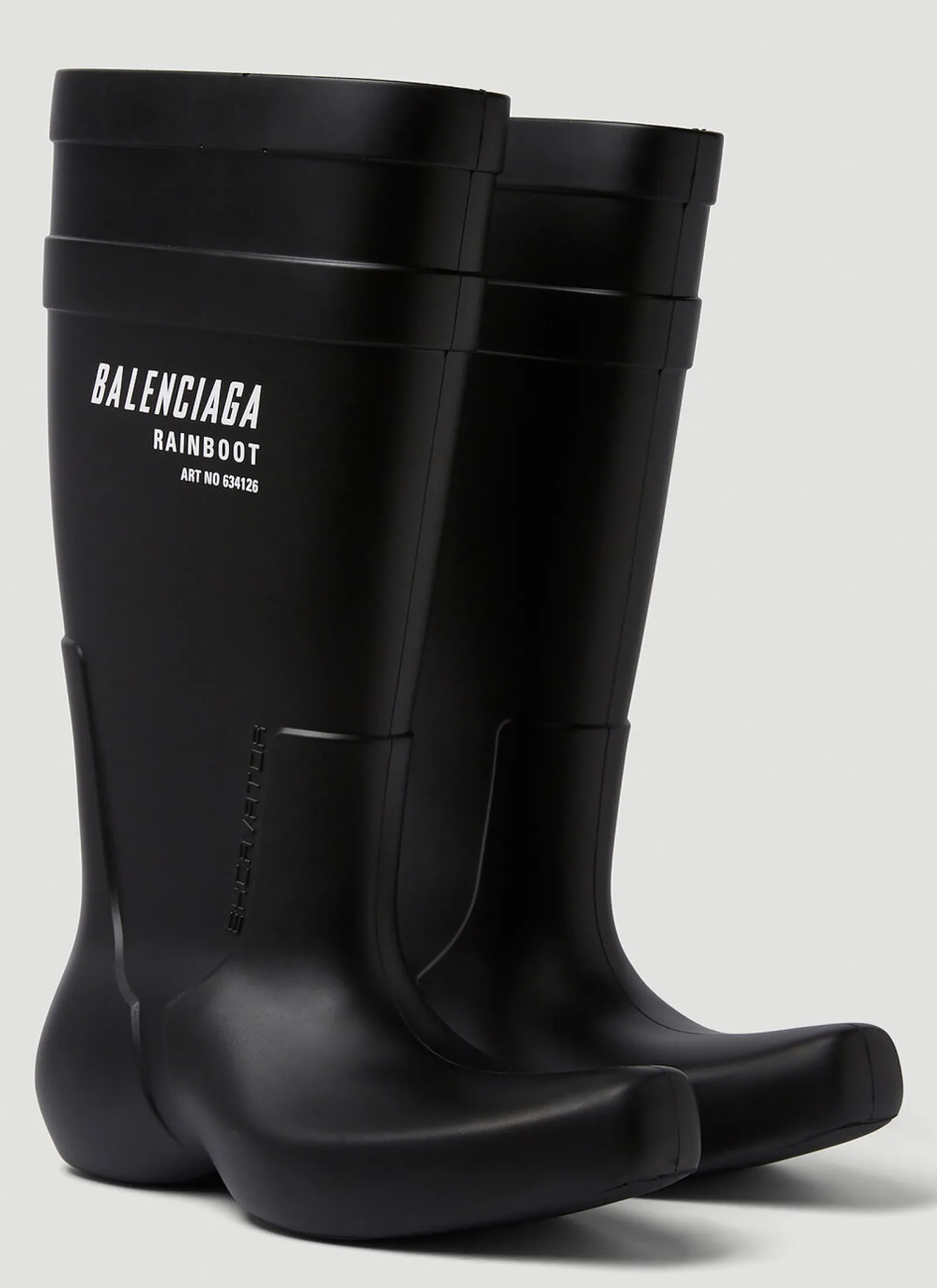 Men Balenciaga Boots^Excavator Rain Boots