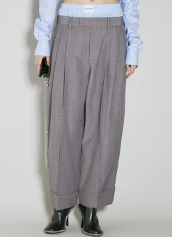 Exposed Boxer Tailored Pants>Alexander Wang Outlet