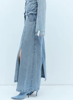 Extended Waistband Denim Skirt></noscript>Rokh Outlet