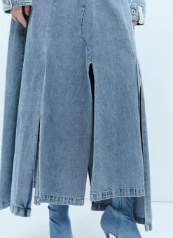 Extended Waistband Denim Skirt></noscript>Rokh Outlet