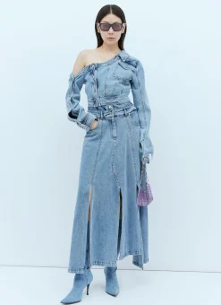 Extended Waistband Denim Skirt></noscript>Rokh Outlet
