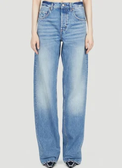 Extreme Baggy Straight-Leg Jeans>Saint Laurent Clearance