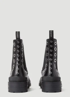 Men Alexander McQueen Boots^Eyelet Boots