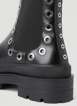 Men Alexander McQueen Boots^Eyelet Boots